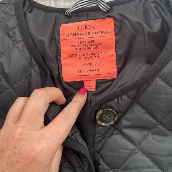 J. Crew Signature Puffer, size 6 - Picture 2 of 4